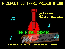 The Final Chorus per Sinclair ZX Spectrum