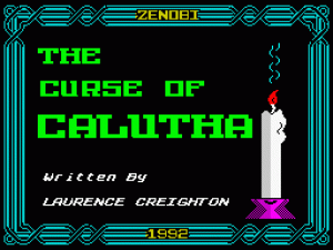 The Curse of Calutha per Sinclair ZX Spectrum