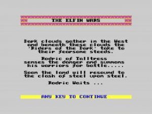 The Elfin Wars per Sinclair ZX Spectrum
