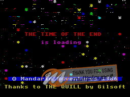 The Time of the End per Sinclair ZX Spectrum