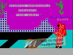 Timequest (1985) per Sinclair ZX Spectrum