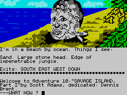 Savage Island per Sinclair ZX Spectrum