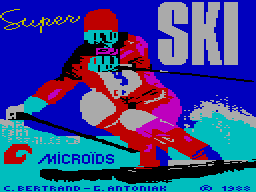 Super Ski per Sinclair ZX Spectrum