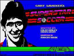SuperStar Soccer per Sinclair ZX Spectrum