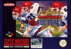 All-American Championship Football per Super Nintendo Entertainment System