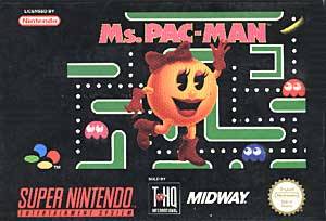 Ms Pac-Man per Super Nintendo Entertainment System