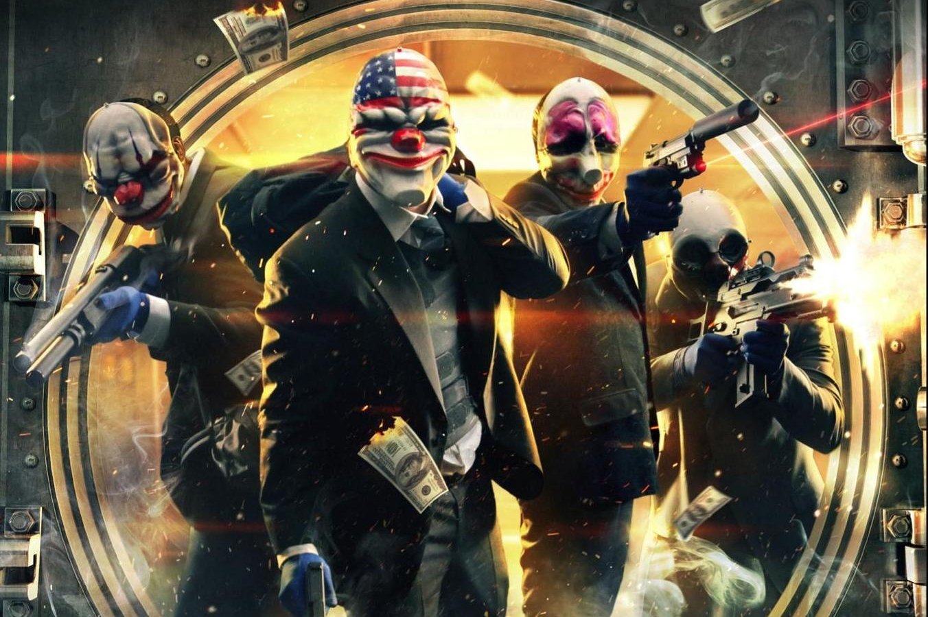 Alcuni personaggi di Payday 2