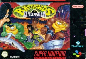 Battletoads in Battlemaniacs per Super Nintendo Entertainment System