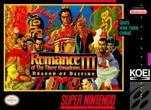Romance of the Three Kingdoms III: Dragon of Destiny per Super Nintendo Entertainment System