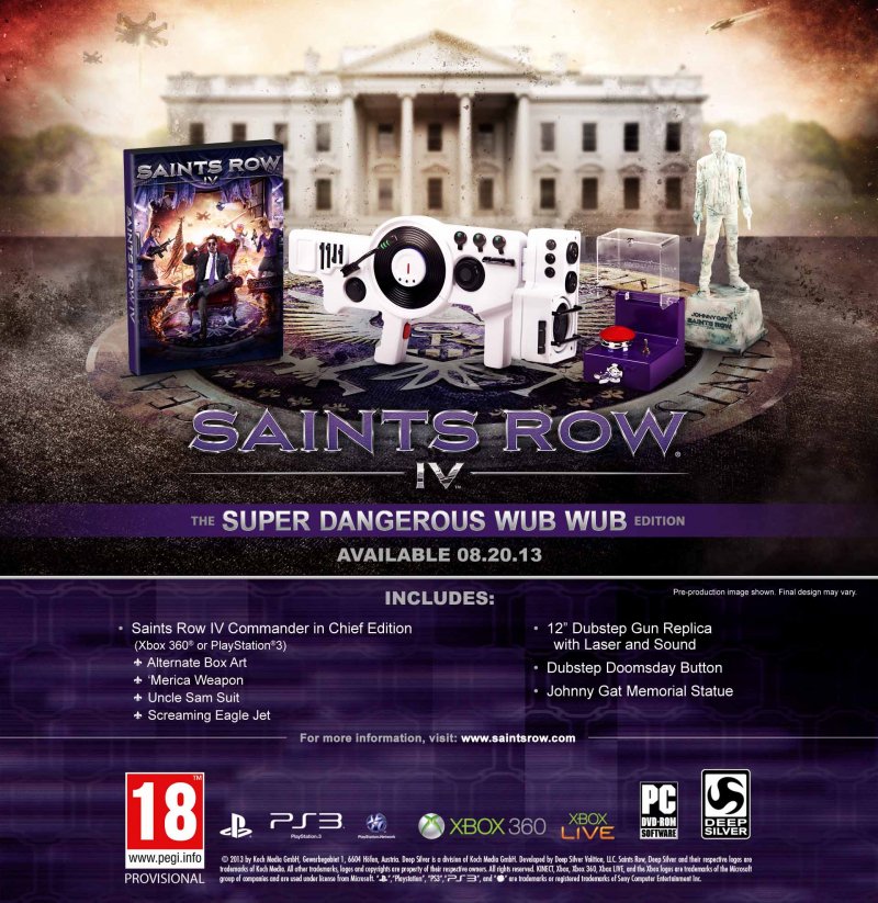 Saints Row IV - Annunciata la 'Super Dangerous Wub Wub Edition'