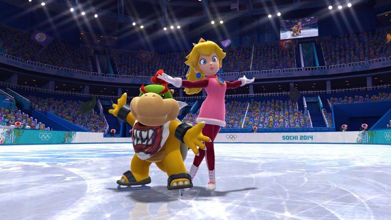 Immagine di Mario & Sonic ai Giochi Olimpici Invernali di Sochi 2014 per Nintendo Wii U