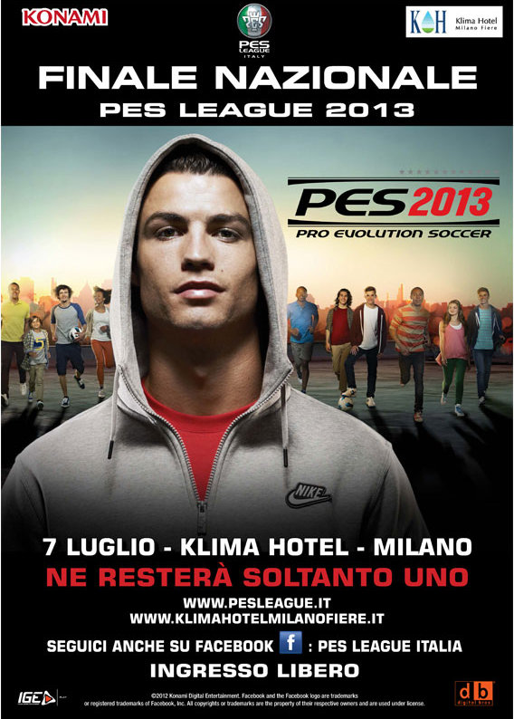Finale nazionale aperta al pubblico per il torneo PES League 2013