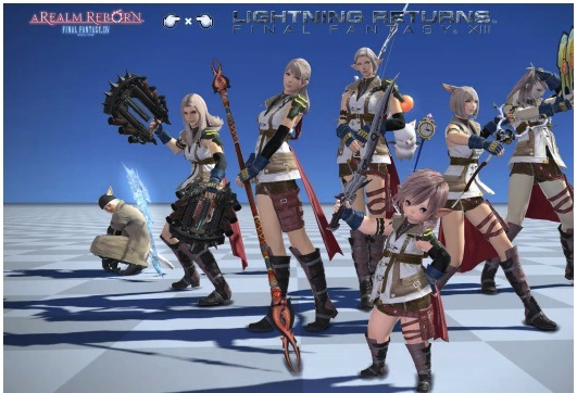 Final Fantasy XIV - Presenti i costumi di Lightning e Snow Final Fantasy XIV - Presenti i costumi di Lightning e Snow