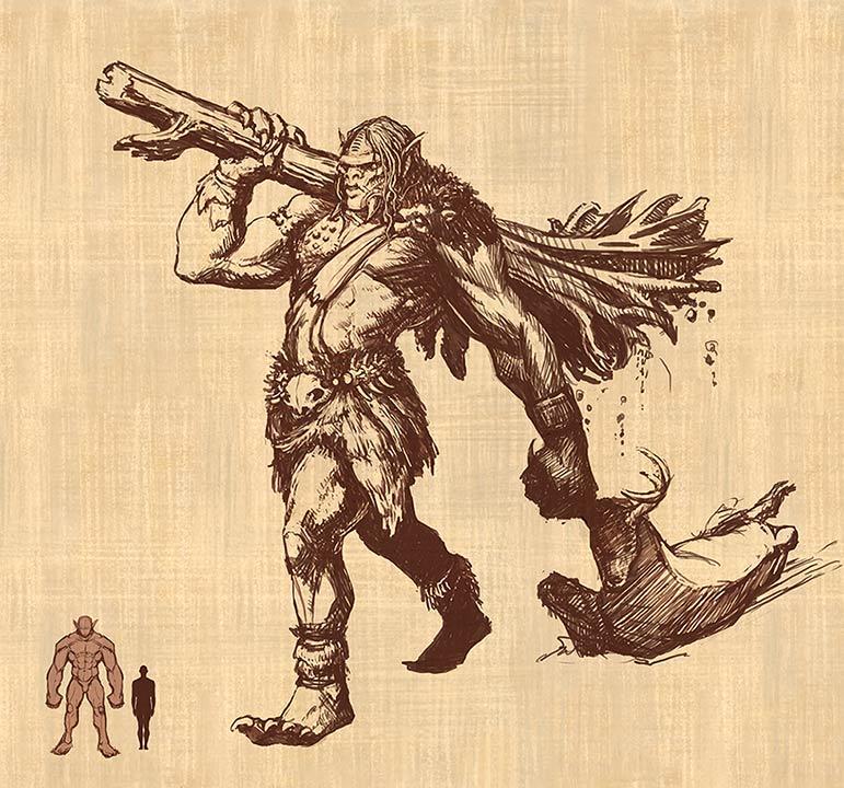 Concept art del gioco