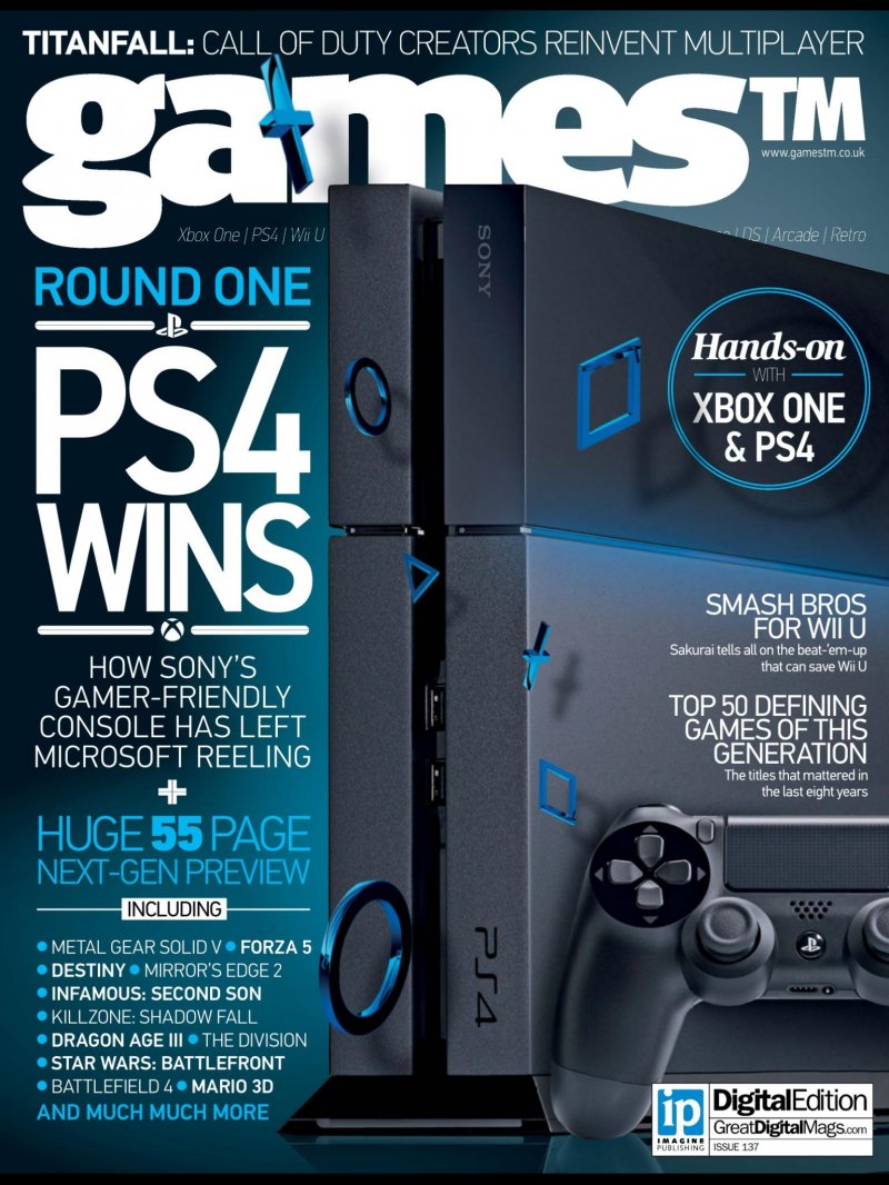 Anche GamesTM si schiera con PS4