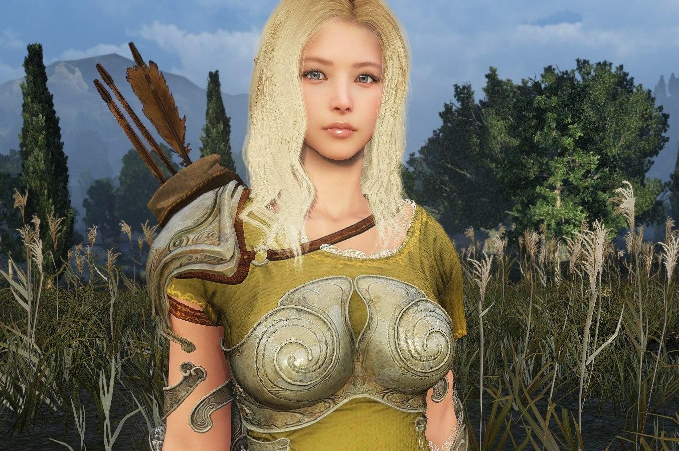 Un personaggio di Black Desert