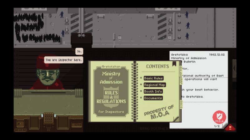 La soluzione di Papers, Please