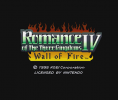 Romance of the Three Kingdoms IV: Wall of Fire per Nintendo Wii U