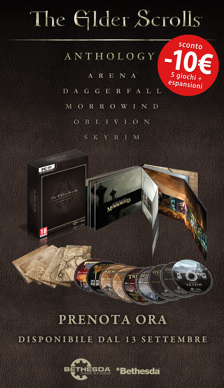 The Elder Scrolls Anthology in offerta su Multiplayer.com