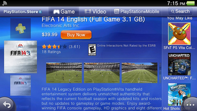 Immagine di FIFA 14 per PlayStation Vita