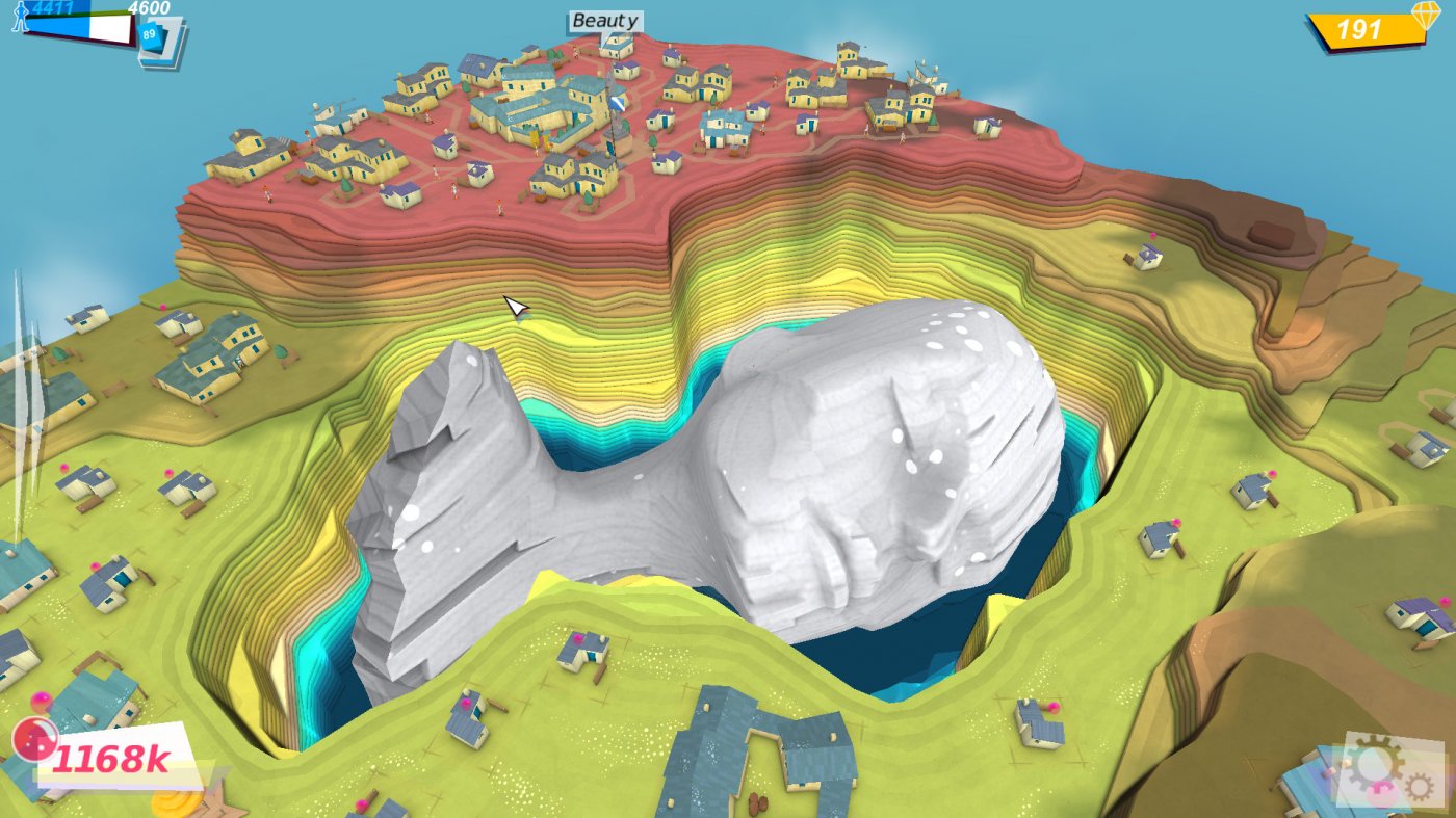 Карта храмов godus