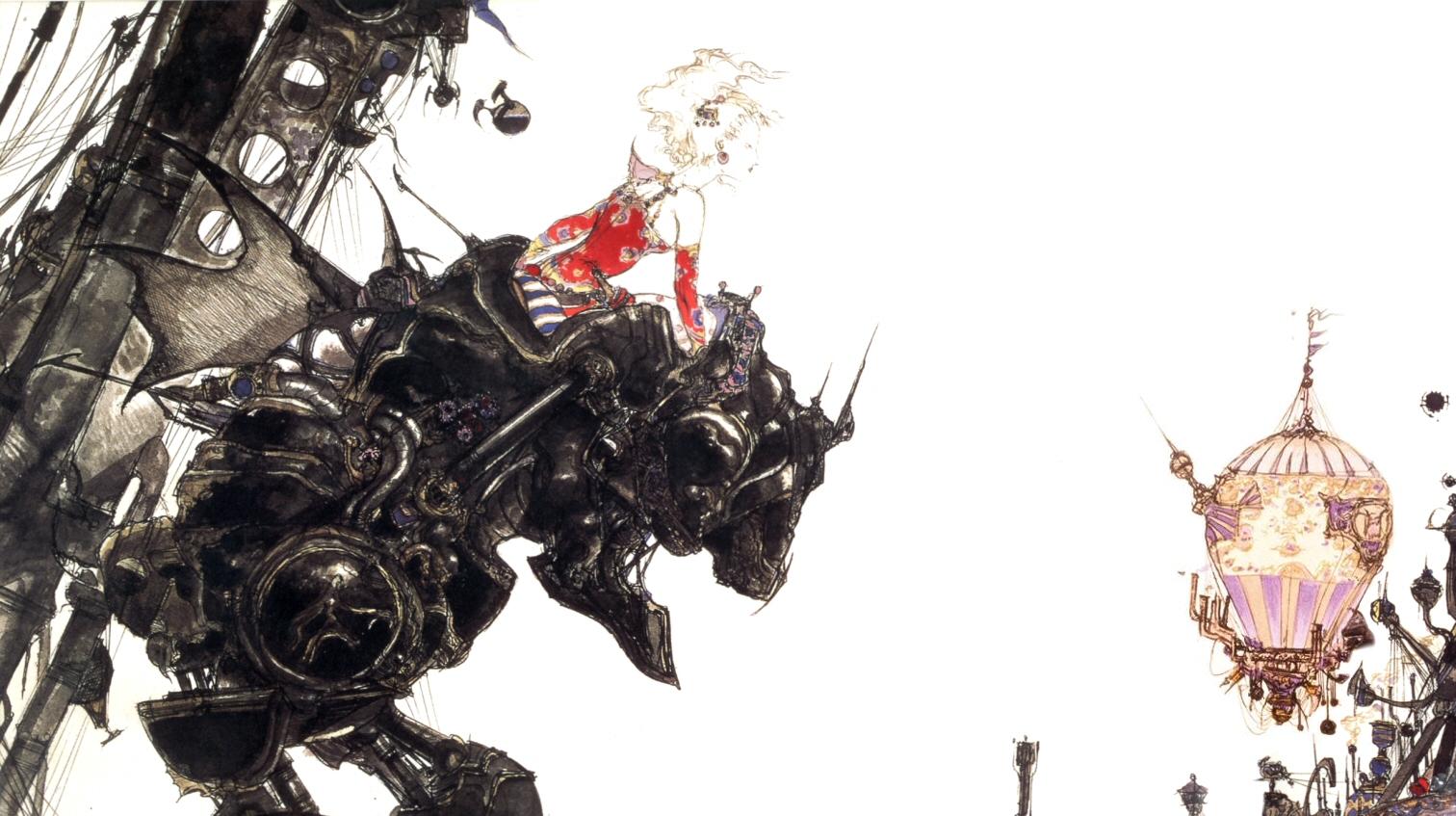 Uno dei personaggi di Final Fantasy VI