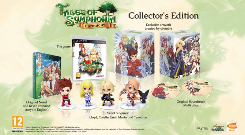 Tales of Symphonia Chronicles - Collector's Edition anche in Europa e data di lancio