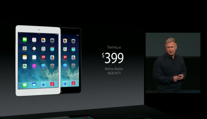 iPad Air e iPad mini con display Retina