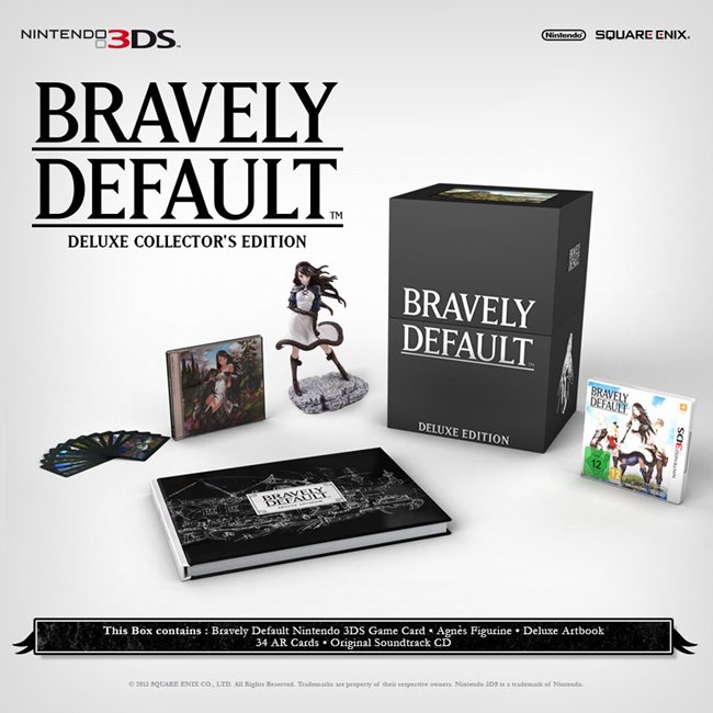 Bravely Default - Deluxe Collector's Edition confermata in Europa