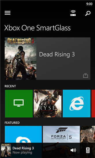 Disponibile l'applicazione Xbox One SmartGlass per Windows Phone Disponibile l'applicazione Xbox One SmartGlass per Windows Phone