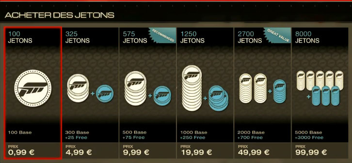 Grandi affari con le micro transazioni di Forza Motorsport 5: più paghi, meno ottieni?