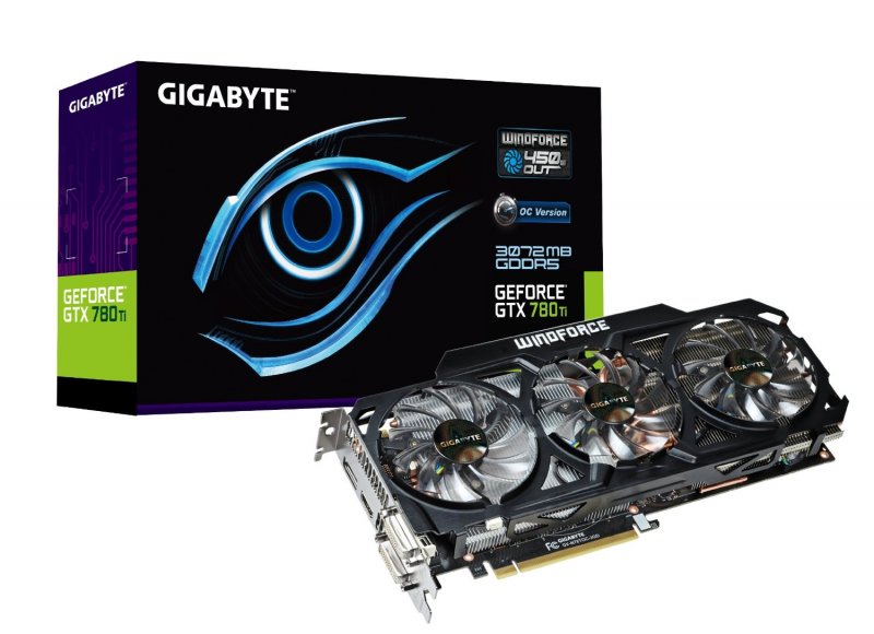 La reinterpretazione di GeForce GTX 780Ti da parte di Gigabyte: le frequenze di Kepler aumentano