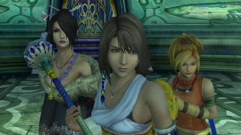 Final Fantasy X-2, the cosplay of Yuna, Rikku and Paine of jezzblazecosplay is remarkable