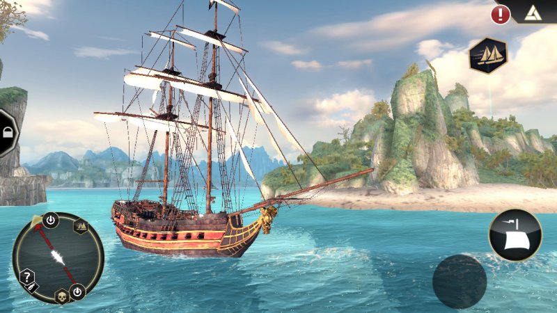 Assassin's Creed Pirates et la phase de navigation