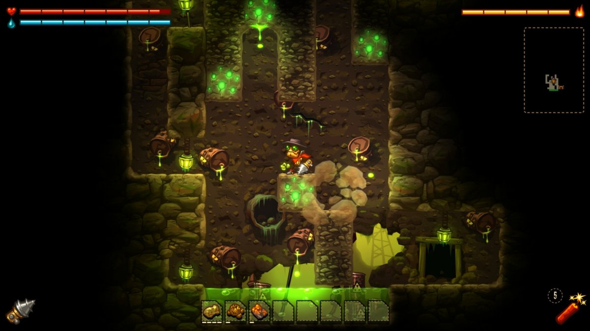 Steamworld Digwiiu