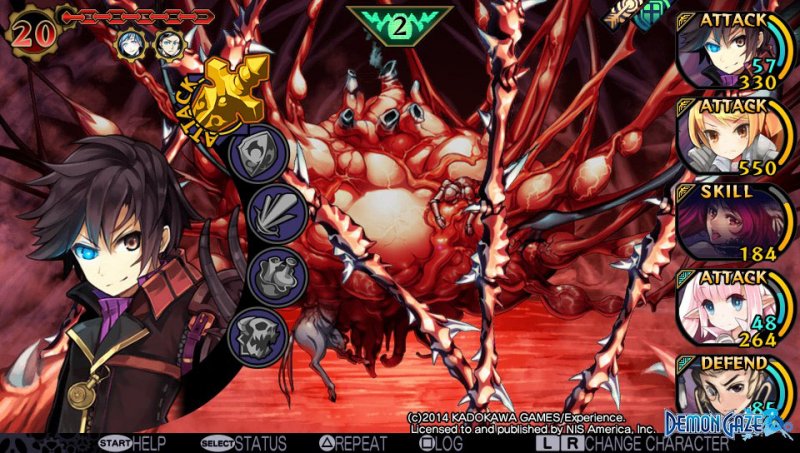 Immagine di Demon Gaze per PlayStation Vita
