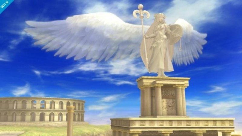 Un nuovo screenshot di Super Smash Bros. mostra uno stage dedicato a Kid Icarus Un nuovo screenshot di Super Smash Bros. mostra uno stage dedicato a Kid Icarus