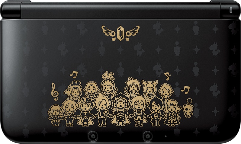 Un Nintendo 3DS griffato Theatrhythm Final Fantasy: Curtain Call in Giappone