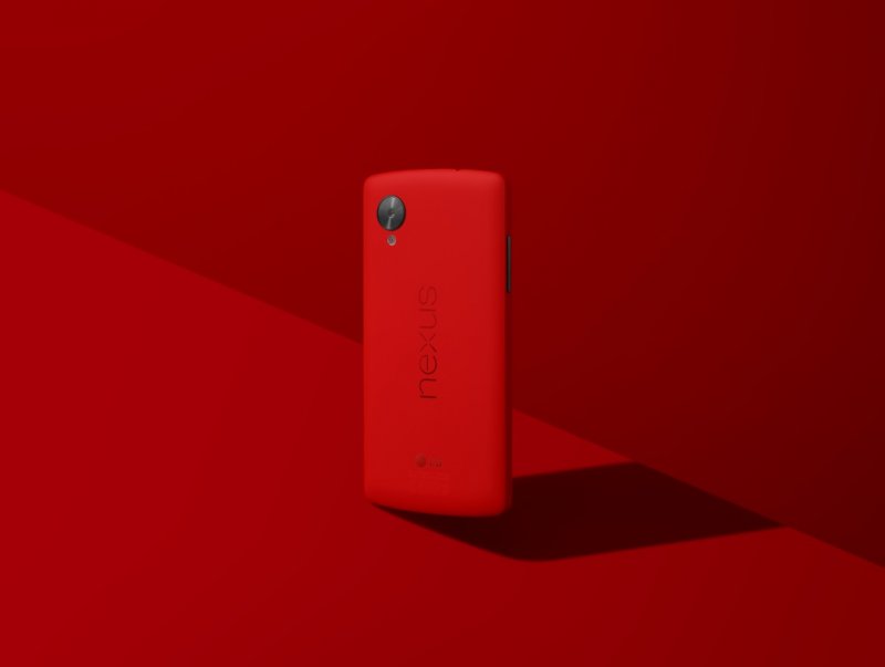 Un Nexus 5 tutto rosso disponibile da oggi