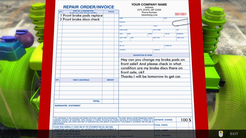 Car Mechanic Simulator 2014