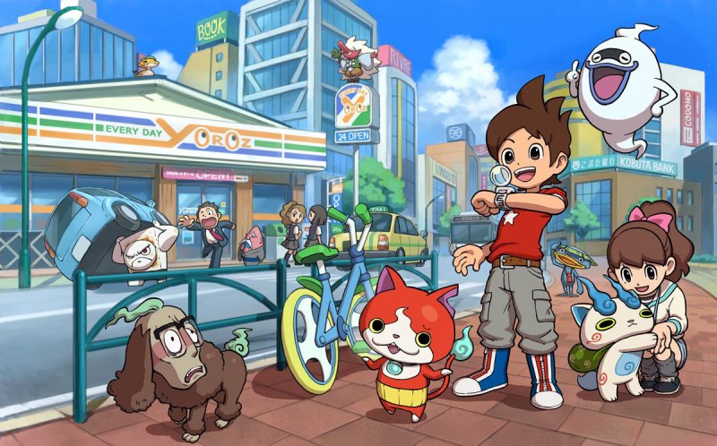 Yo-Kai Watch arriverà in occidente nel 2016