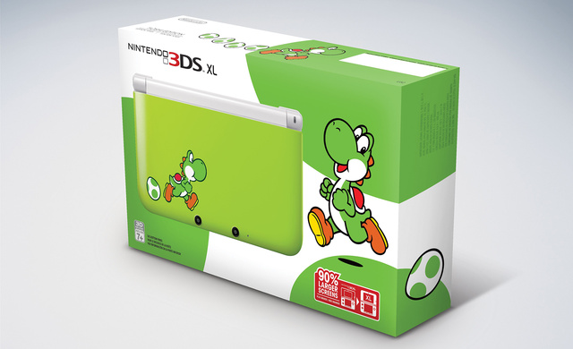 Nintendo 3DS XL a tema Yoshi's New Island - Nuove immagini e conferme sull'arrivo in Europa e USA Nintendo 3DS XL a tema Yoshi's New Island - Nuove immagini e conferme sull'arrivo in Europa e USA
