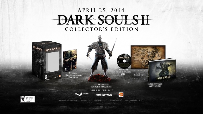 Annunciata la data di uscita e i contenuti della Collector's Edition per PC di Dark Souls II Annunciata la data di uscita e i contenuti della Collector's Edition per PC di Dark Souls II