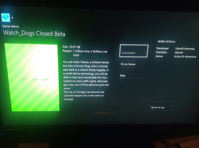 Watch Dogs: è apparsa una misteriosa closed beta per Xbox One Watch Dogs: è apparsa una misteriosa closed beta per Xbox One
