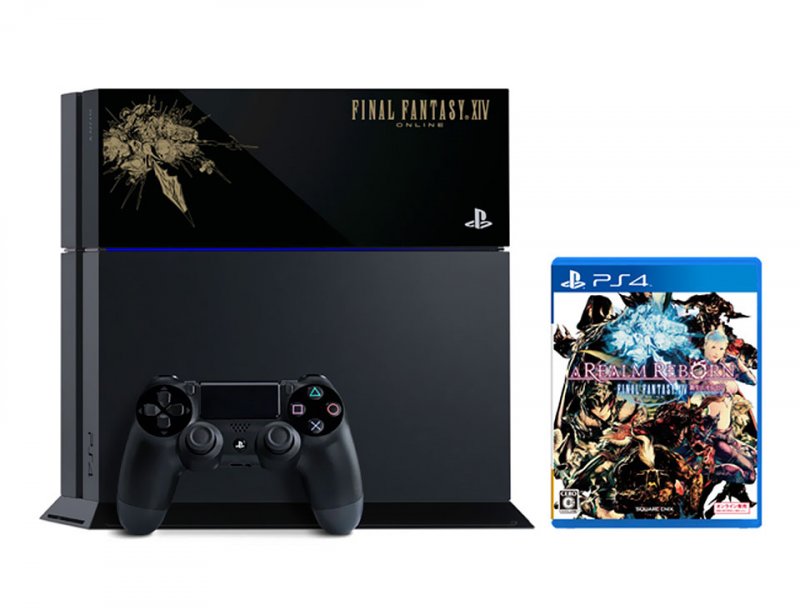Una PlayStation 4 griffata Final Fantasy XIV: A Realm Reborn