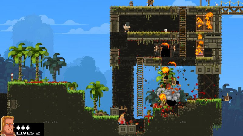 Broforce e il suo peculiare level design