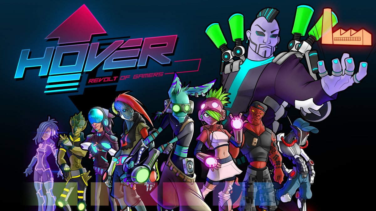 HOVER：GamersのRevoltはKickstarterで成功裏に資金提供されました