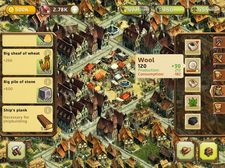 Anno: Build an Empire porta il celebre strategico su iPad, prima immagine