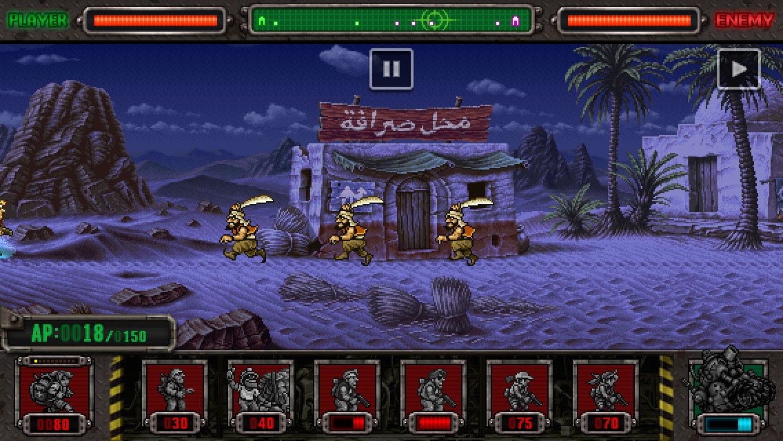 Metal Slug Defense Metal Slug diventa uno strategico per