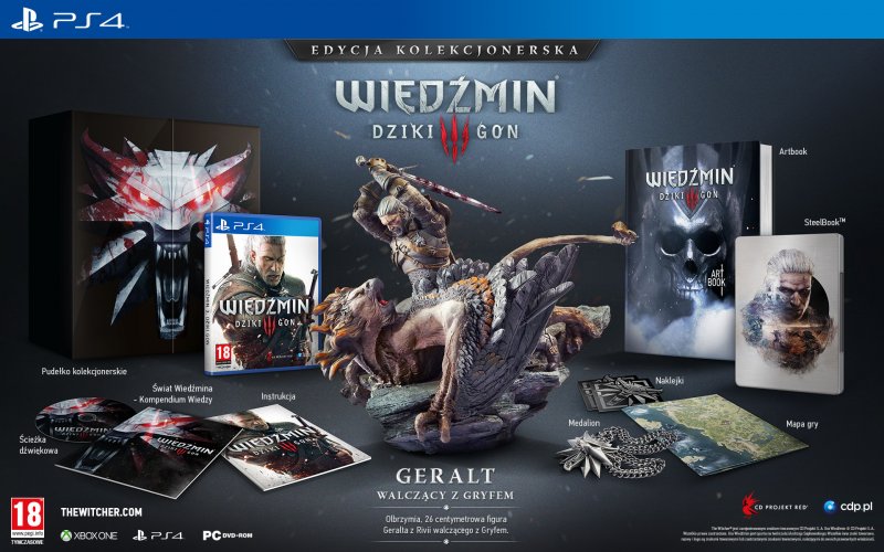 [Aggiornata] The Witcher 3: Wild Hunt - Dettagli sull'edizione per collezionisti e quella digitale
